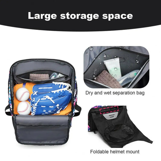 Baseball Gear Keeper Backpack